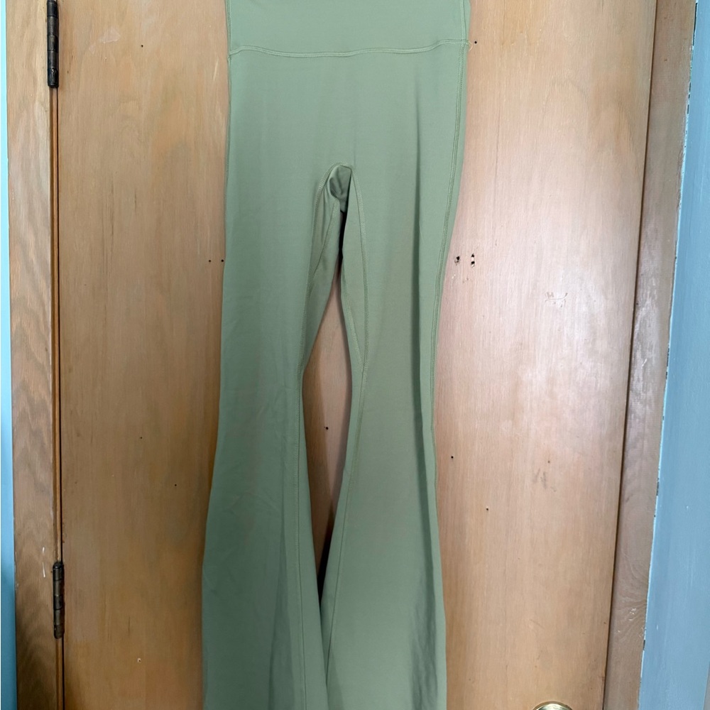 Target Women's Green Flare Leggings